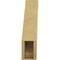 Ekena Millwork 5-inch W x 16-inch D x 22-inch H Baker Rough Cedar Woodgrain TimberThane Knee Brace, Primed BRCUR05X16X22BKRRCPR - alternate 6